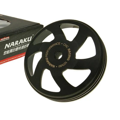 Kép: Naraku V.2 CNC 107mm es kuplungharang Piaggio, Peugeot, Kymco, SYM, GY6