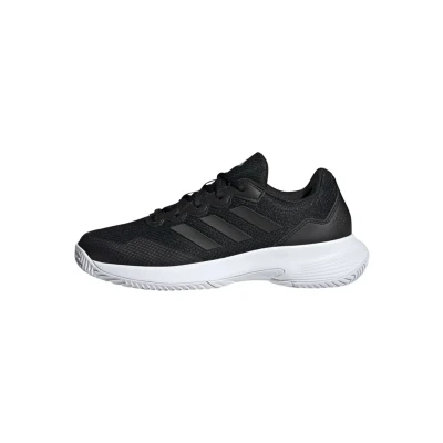 Kép: adidas Performance Gamecourt 2 Teniszcipők többféle pályához core black silver metallic, Méret: 36 2/3Cipő