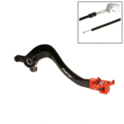 Kép: RFX Pro FT hátsó fékkar (fekete/narancssárga) KTM SX85