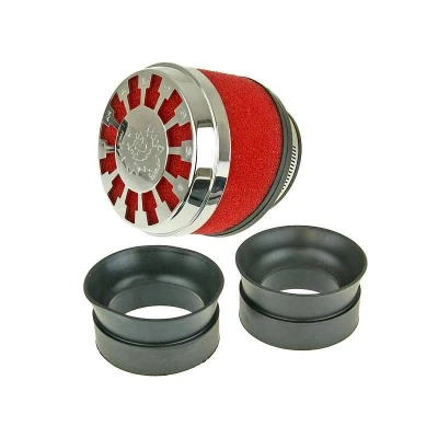 Kép: Malossi E13 42 / 58mm 25 piros légszűrő