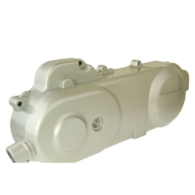 Kép: Variátor fedél GY6, 50cc (139QMB/QMA) ezüst, 12 colos kerék (729mm)