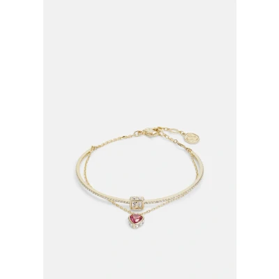 Kép: Swarovski Chroma SOFT Heart Karkötő multicolored, Méret: Medium, Multi colored