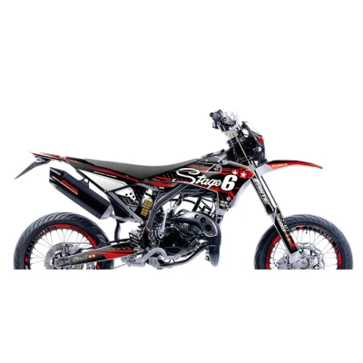Kép: Grafikai készlet Fantic XM 50 2017 2022 Stage6 Piros
