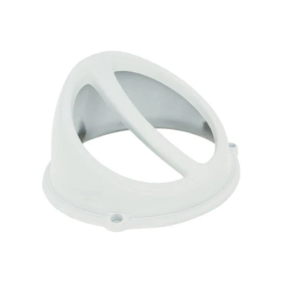 Kép: Ventilátor spoiler / légterelő levegő Scoop fehér univerzális