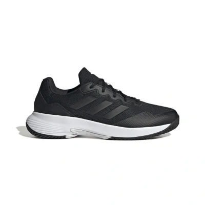 Kép: adidas Performance Gamecourt 2 Salakpályás teniszcipők, Méret: 39 1/3, Black/grey Textil/szintetikus anyagok