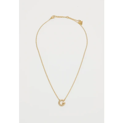 Kép: Guess Nyaklánc Yellow goldcoloured, Méret: One Size, gold/coloured