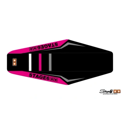 Kép: Sherco SM R 50 ülésborítás 2013 utáni modellhez, Stage6 teljes borítás rózsaszín