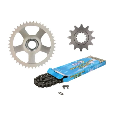 Kép: AFAM 12/43 fogú láncszett Aprilia RS50 93 98 (6 sebességes) hez