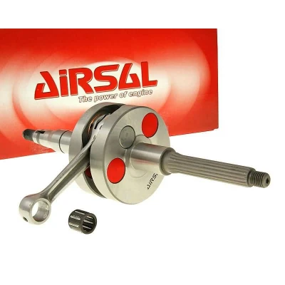 Kép: Főtengely Airsal Racing Xtrem 39.2mm 70/77cc (10mm dugattyúcsapszeg) Minarelli fekvőhengeres