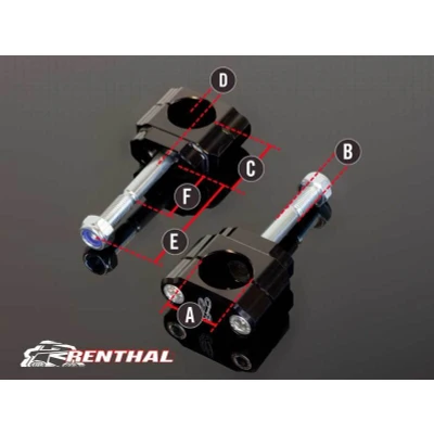 Kép: RENTHAL 36Tech Kormányrögzítők Ø36mm Fatbar 36 KTM/Husqvarna