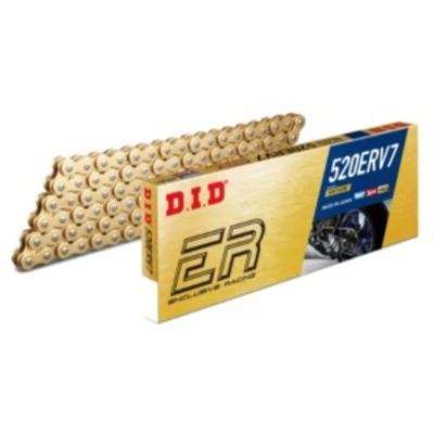 Kép: D.I.D 520ERV7 X gyűrűs meghajtó lánc 520