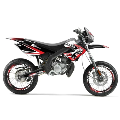 Kép: VOCA Racing matrica szett Derbi Senda X Treme 03 09
