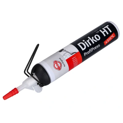 Kép: Dirko HT szilikon ProfiPress fekete 315C 200ml