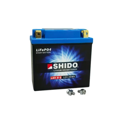 Kép: Shido 12V 3 Ah LB9 B lítium ion készre szerelt akkumulátor