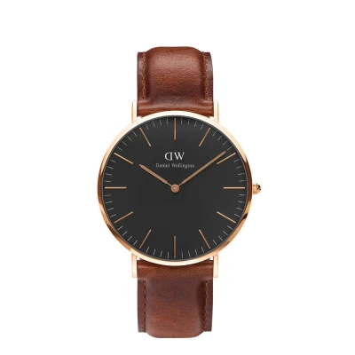 Kép: Daniel Wellington Classic St Mawes Óra, Méret: 40, Black