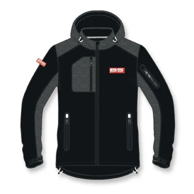 Kép: BS BATTERY Factory Softshell Dzseki Fekete/Szürke Méret XL