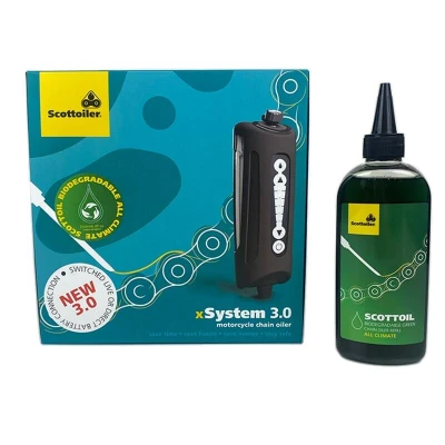 Kép: Scottoiler xsystem 30 + 250 ml minden Éghajlatra alkalmas biológiai lebomló olaj