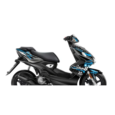 Kép: Grafikai készlet Yamaha Aerox 2013 után Stage6 kék
