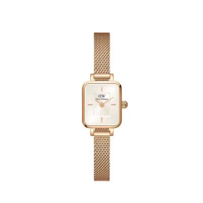 Kép: Daniel Wellington Quadro MINI Champagne Óra Rose goldcoloured, Méret: One Size, gold coloured
