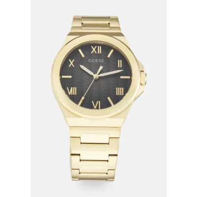 Kép: Guess Vinyl Óra goldcoloured, Méret: One Size, Gold coloured