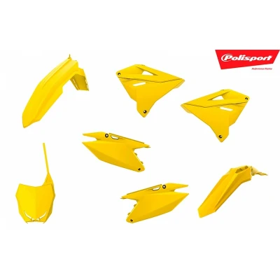 Kép: Burkolatkészlet Polisport Restyle 2019 sárga Suzuki RM125 / 250