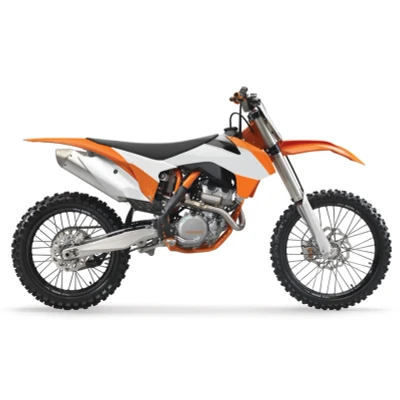 Kép: POLISPORT Hűtőburkolatok OEM Színben (2015) Narancs/Fehér KTM