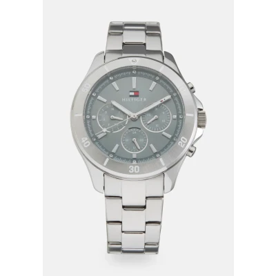 Kép: Tommy Hilfiger Óra silvercoloured/blue, Méret: One Size, Silver coloured/blue