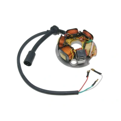 Kép: Generátor állórész (gyújtásalaplap) Vespa PK 50 125S