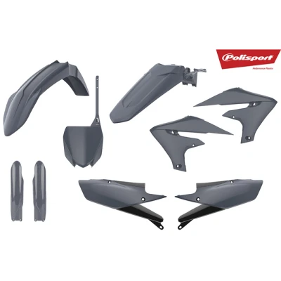 Kép: Idomkészlet Polisport szürke Nardo Yamaha YZ250F / 450F