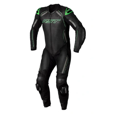 Kép: RST S1 CE Bőrruha Fekete/Szürke/Neon Zöld Méret 3XL