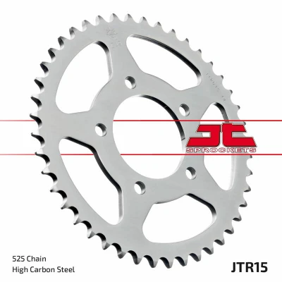 Kép: JT SPROCKETS Acél Standard Hátsó Láncsor 15 525