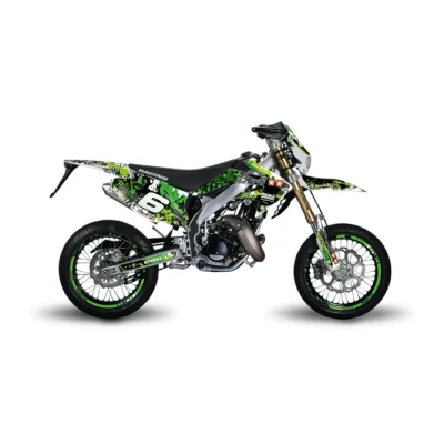 Kép: Grafikai készlet Honda HM 50 Stage6 zöld / fekete