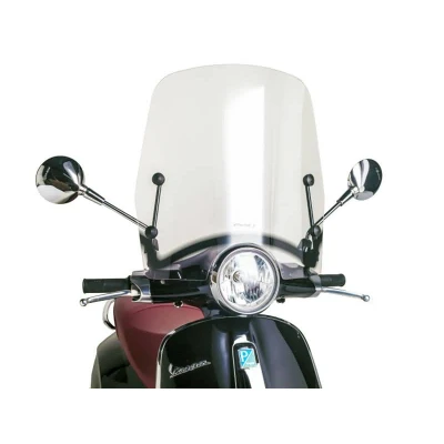 Kép: Puig T.S. átlátsztó robogó szélvédő Vespa Primavera 50, 125 2013