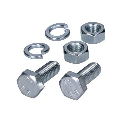 Kép: Standard alkatrészkészlet utasoldali lábtartók Simson S50, S51, S53, S70, S83, SR50, SR80, KR51/2, M531, M541, M741, M541 modellekhez.