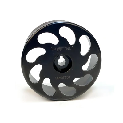 Kép: Kuplungharang BGM PRO Piaggio Ciao, Bravo, Boxer, Si egyrészes, hűtőbordákkal, CNC Made in Germany, variomatikás modellekhez
