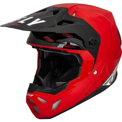 Kép: FLY RACING Formula CP Slant Sisak Piros/Fekete/Fehér