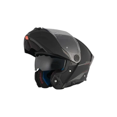 Kép: Felnyitható bukósisak MT Helmets Atom 2 SV matt fekete M