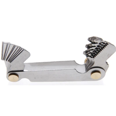 Kép: Menetemelkedés mérő BGS 24 lemezes metrikus 0.25 6.00 mm