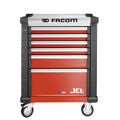 Kép: FACOM Roller Szekrény JET M3 / 6 fiókos piros