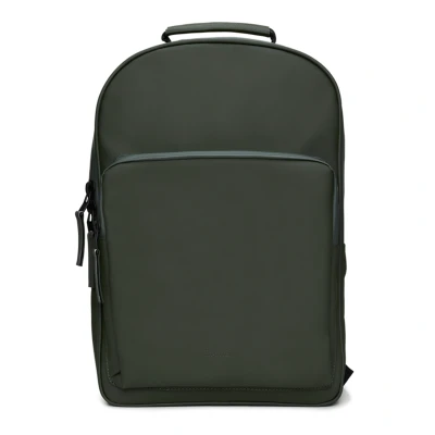 Kép: Rains BOOK Daypack Unisex Hátizsák, Méret: One Size, Green
