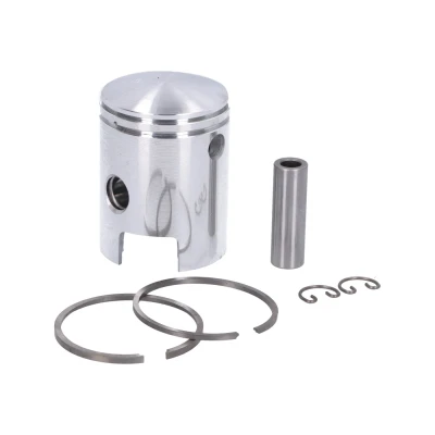 Kép: DR 50cc 38.4mm es dugattyúkészlet, 10mm csapszeggel Piaggio Boss, Bravo, Ciao, Grillo, Si