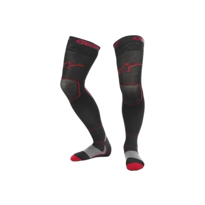 Kép: Zoknik MX Alpinestars hosszú fekete / piros L/XL