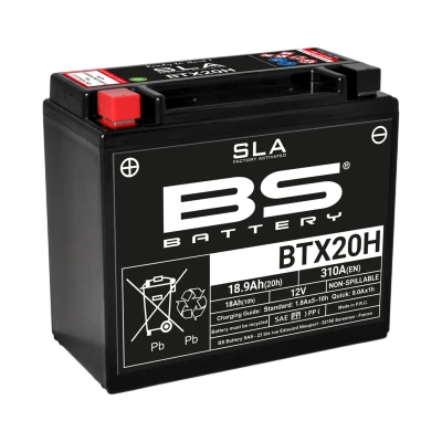 Kép: akkumulátor SLA BS BTX20 12V 18,9Ah
