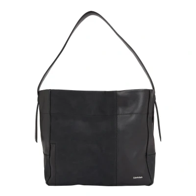 Kép: Calvin Klein Texture Block Medium Kézitáska, Méret: One Size, Black