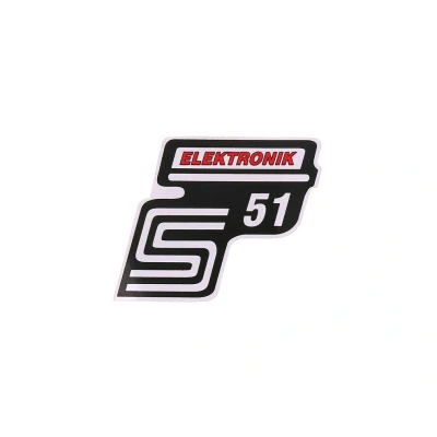 Kép: Matrica S51 Elektronik piros Simson