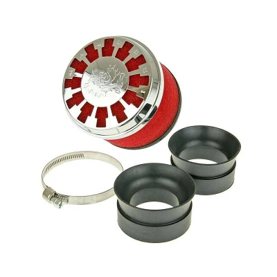 Kép: Malossi E13 42 / 58mm egyenes piros légszűrő