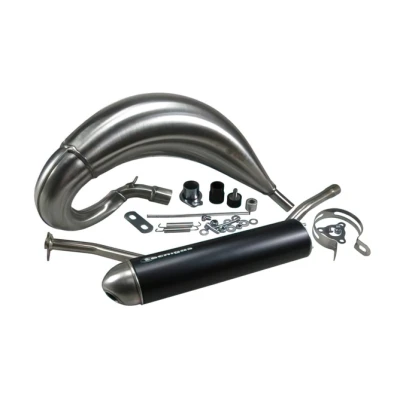 Kép: Kipufogó Tecnigas E NOX ACÉL Derbi Senda &#039;99 ig/Bultaco Lobito, homologizált
