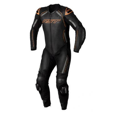 Kép: RST S1 CE Bőrruha Fekete/Szürke/Neon Narancs Méret XL