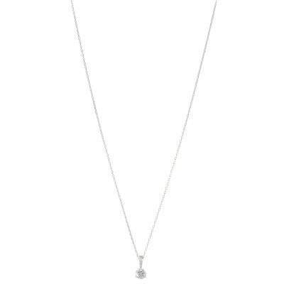 Kép: Swarovski Solitaire Pendant Nyaklánc, Méret: One Size, White