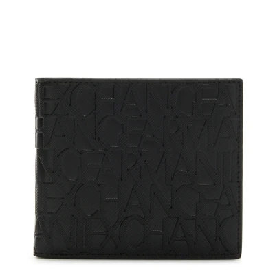 Kép: Armani Exchange Bifold Credit CARD Unisex Pénztárca, Méret: One Size, Nero/black